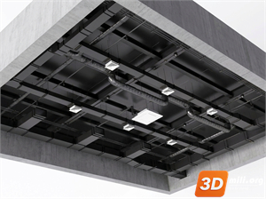 Ceiling Decoration Skp Files